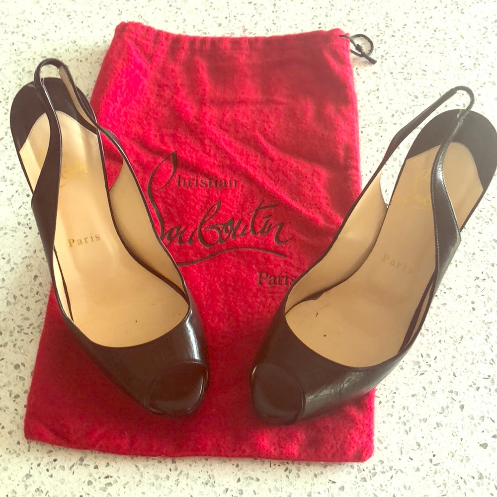Christian Louboutin Classic Slingback Heels